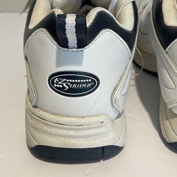 EZ Stride Men's Retro Sneakers Size 8 White Ultra-Zorb Comfort Vintage USA! NWT - Picture 5 of 16